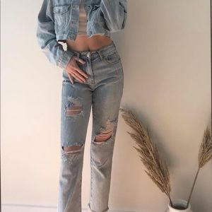 Princess Polly ripped jeans